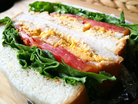 鶏むね肉deサンドイッチ☆ヘルシーチキンサンド